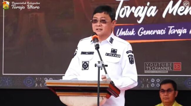 Bupati Toraja Utara Frederik Victor Palimbong. Foto: Istimewa