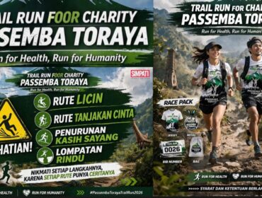 Trail Run for Charity Passemba Toraya 2026. Foto: Istimewa
