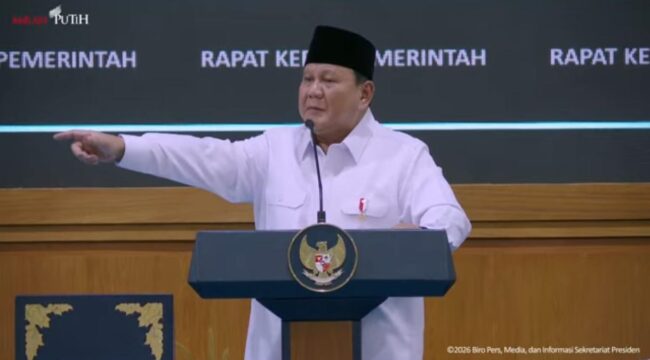 Presiden Prabowo Subianto. Foto: Istimewa