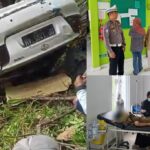 Mobil yang Ditumpangi Satu Keluarga Masuk Jurang di Enrekang, 1 Korban Tewas Ditempat Asal Toraja, Suami dan Kedua Anaknya Selamat IMG-20260409-WA0150