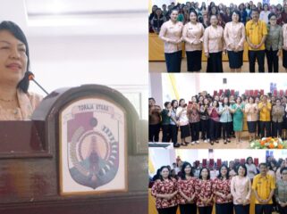 Dharma Wanita Persatuan (DWP) Kabupaten Toraja Utara gelar Raker dan Sosialisasi. Foto: Istimewa