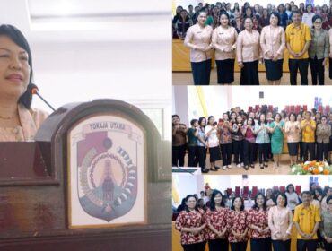 Dharma Wanita Persatuan (DWP) Kabupaten Toraja Utara gelar Raker dan Sosialisasi. Foto: Istimewa