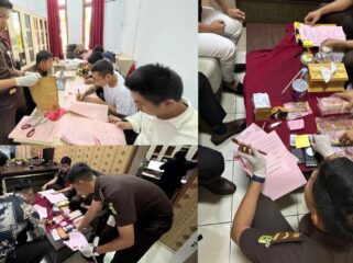 Tahap II Perkara Narkotika yang dilimpahkan oleh Polres Tana Toraja ke Kejari Tator. Foto: Istimewa