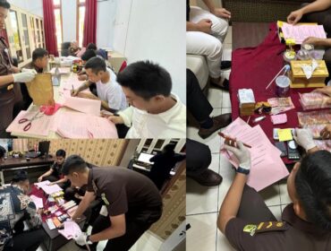 Tahap II Perkara Narkotika yang dilimpahkan oleh Polres Tana Toraja ke Kejari Tator. Foto: Istimewa