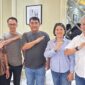 PMTI Sulawesi Barat saat bersama Ketua Umum PMTI Yulius Selvanus Lumbaa, dan Sekjen PMTI Dating Palembangan. Foto: Istimewa