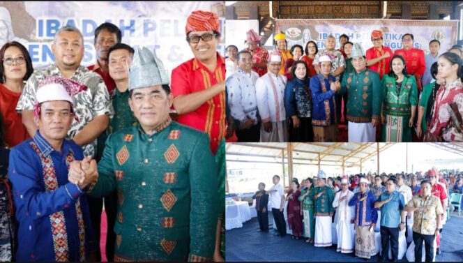 
					Pengurus KKT Sulawesi Utara saat bersama Yulius Selvanus Lumbaa Ketua Umum PMTI. Foto: Istimewa