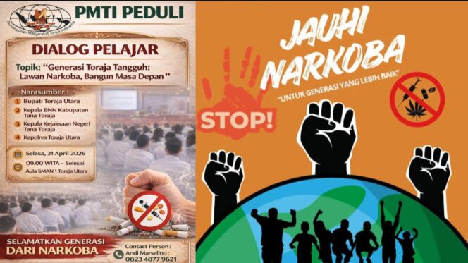 
					PMTI Peduli gelar Dialog Pelajar, Selamatkan Generasi Muda dari Narkoba. Foto: Istimewa/Vressnews