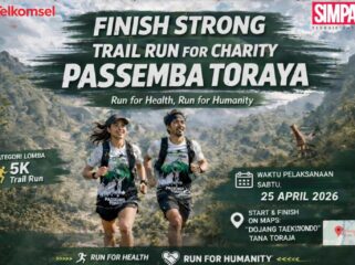 Event Trail Run for Charity Passemba Toraya demi Sebuah Gedung Impian. Foto: Istimewa
