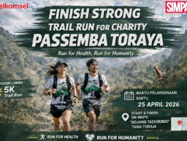 Event Trail Run for Charity Passemba Toraya demi Sebuah Gedung Impian. Foto: Istimewa