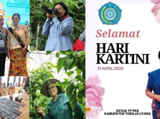 Damayanti Batti, Ketua Tim Penggerak PKK Toraja Utara. Foto: Istimewa/Vressnews