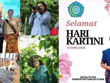 Damayanti Batti, Ketua Tim Penggerak PKK Toraja Utara. Foto: Istimewa/Vressnews