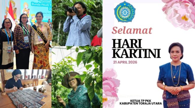 Damayanti Batti, Ketua Tim Penggerak PKK Toraja Utara. Foto: Istimewa/Vressnews