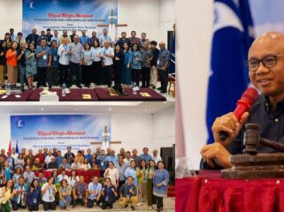 Rapat Kerja Pengurus Nasional Perkumpulan Senior Gerakan Mahasiswa Kristen Kristen Indonesia (PNPS GMKI) pada Jumat-Sabtu 17-18 April 2026 di Bogor. Foto: Istimewa