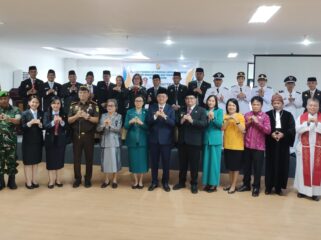 Pelantikan 23 Pejabat dilikup Pemda Toraja Utara, Kamis (23/4/2026). Foto: Istimewa