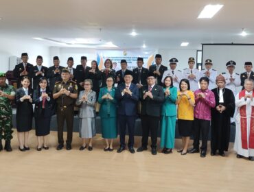 Pelantikan 23 Pejabat dilikup Pemda Toraja Utara, Kamis (23/4/2026). Foto: Istimewa