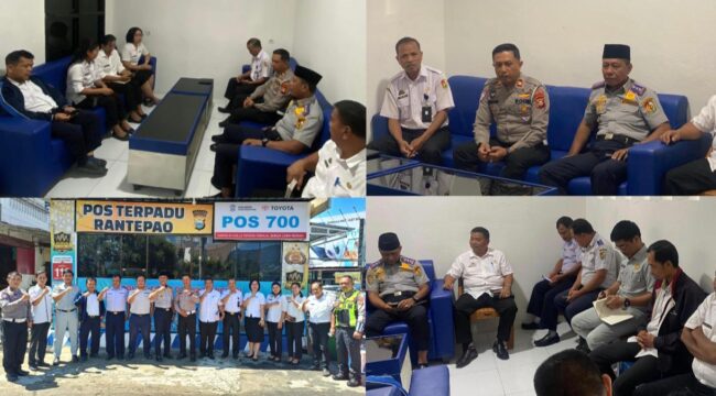 Satlantas Polres Toraja Utara menggelar rapat koordinasi Forum Komunikasi Lalu Lintas pada Selasa (28/4/3026). Foto: Istimewa