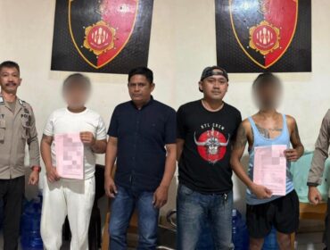 Dua Pria Penyalahgunaan Narkoba jenis sabu di Toraja Utara Diringkus Polisi. Foto: Istimewa