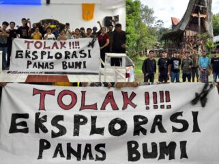 Penolakan Proyek Geothermal di Sangalla' Tana Toraja. Foto: Istimewa