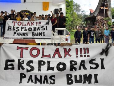 Penolakan Proyek Geothermal di Sangalla' Tana Toraja. Foto: Istimewa