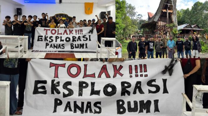 
					Penolakan Proyek Geothermal di Sangalla' Tana Toraja. Foto: Istimewa