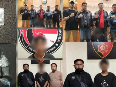 Polisi amankan pelaku penyalahgunaan narkoba jenis sabu di Toraja Utara. Foto: Istimewa