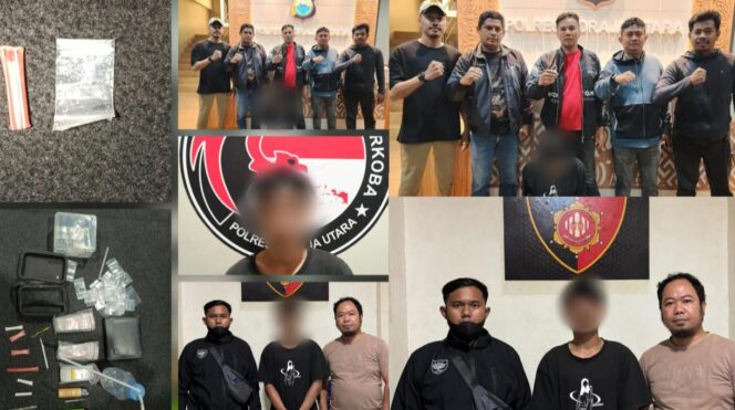 
					Polisi amankan pelaku penyalahgunaan narkoba jenis sabu di Toraja Utara. Foto: Istimewa