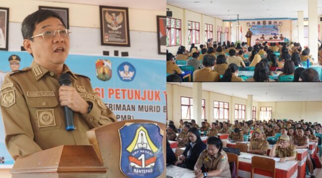 Sosialisasi Petunjuk Teknis Seleksi Penerimaan Murid Baru (SPMB) jenjang SMP Tahun Pelajaran 2026/2027. Foto: Istimewa