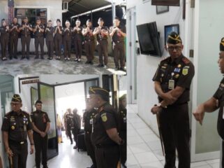 Kajati Sulsel, Sila H. Pulungan saat berada di Cabang Kejaksaan Negeri Tana Toraja di Rantepao pada Rabu (13/5/2026). Foto: Istimewa