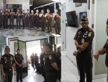 Kajati Sulsel, Sila H. Pulungan saat berada di Cabang Kejaksaan Negeri Tana Toraja di Rantepao pada Rabu (13/5/2026). Foto: Istimewa