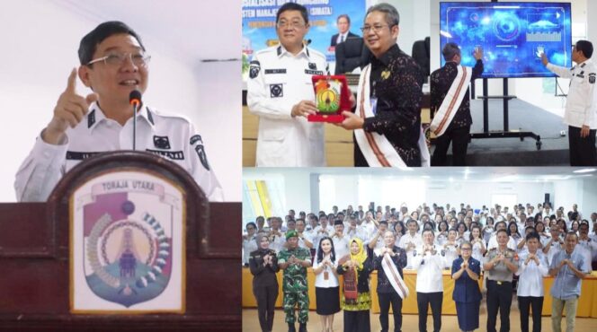 
					Pemda Toraja Utara Resmi Melaunching Sistem Manajemen Talenta (SIMATA) bersama Kantor Regional IV BKN Makassar pada Rabu (13/5/2026). Foto: Istimewa