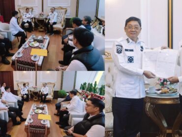 Penyerahan sertifikat aset daerah oleh Kantor Pertanahan Toraja Utara kepada Bupati Toraja Utara Frederik Victor Palimbong, pada Rabu (13/5/2026). Foto: Istimewa