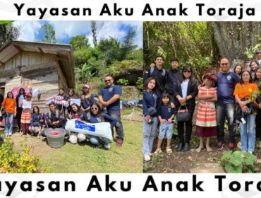 Yayasan AAT dan PT UMS serahkan bantuan peduli kasih kepada Nenek Sati di Tana Toraja. Foto: Istimewa