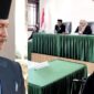 Kepala Lembang Lea Mesak Rante (kiri) mangkir dari sidang sengketa publik terkait dokumen tanah adat di Tana Toraja. Foto: Istimewa