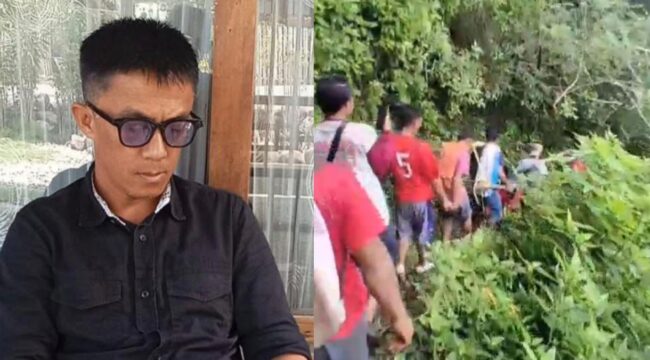 Yulius Dakka, Aktivis dan Praktisi Hukum saat prihatin dengan pelayanan kesehatan dan infrastruktur di Tana Toraja. Foto: Istimewa