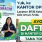 Unit Layanan BPJS Ketenagakerjaan di Kantor Dinas Penanaman Modal dan Pelayanan Terpadu Satu Pintu (DPMPTSP) Kabupaten Tana Toraja. Foto: Istimewa/Vressnews