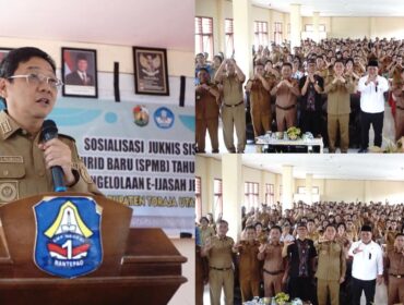 Sosialisasi Petunjuk Teknis Seleksi Penerimaan Murid Baru (SPMB) Jenjang Sekolah Dasar Tahun Pelajaran 2026/2027 serta Pedoman Pengelolaan Penerbitan E-Ijazah Tahun Pelajaran 2025/2026. Foto: Istimewa