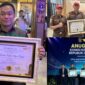 Kejari Tana Toraja Frendra AH saat menerima Penghargaan Peringkat I Kategori Anugerah Kejaksaan Negeri Tipe B Tahun 2026.Foto: Istimewa