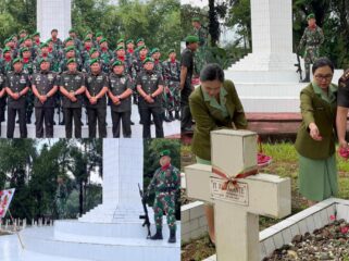 Kodim 1414/Tator gelar Ziarah rombongan dalam rangka HUT ke-69 Kodam XIV/Hasanuddin, pada Jumat (29/5/2026). Foto: Istimewa