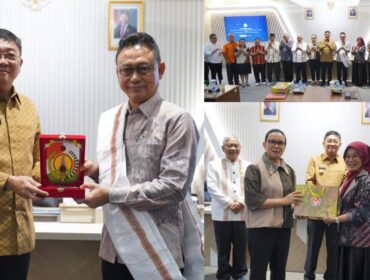 Bupati Toraja Utara Frederik Victor Palimbong, FKIP Toraja Utara dan rombongan saat melakukan Studi Tiru ke Pemerintah Kota Pontianak di Kalimantan Barat. Foto: Istimewa