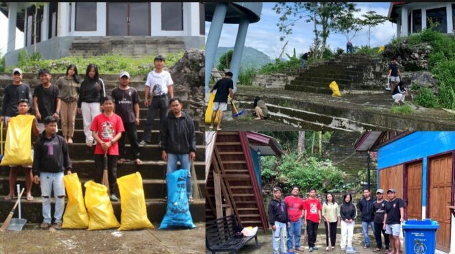 
					GMNI Toraja Utara Bakti Sosial di Kawasan Wisata Religi Buntu Singki. Foto: Istimewa