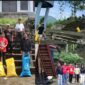 GMNI Toraja Utara Bakti Sosial di Kawasan Wisata Religi Buntu Singki. Foto: Istimewa