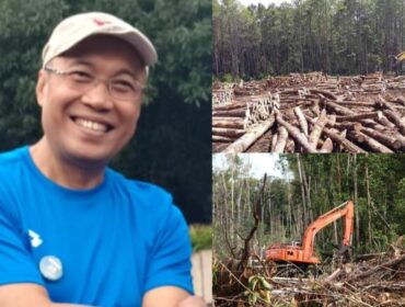Edward Tanari (kanan), Pemerhati dan Praktisi Lingkungan Hidup. Foto: Istimewa