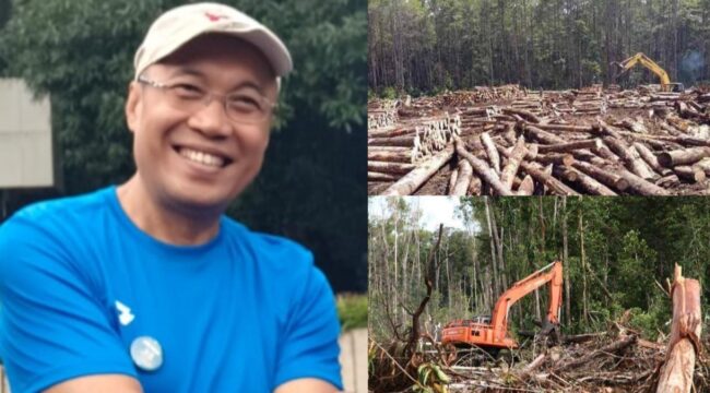 Edward Tanari (kanan), Pemerhati dan Praktisi Lingkungan Hidup. Foto: Istimewa