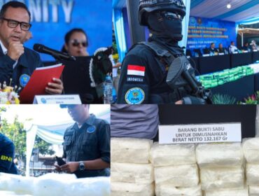 Pemusnahan Barang Bukti Narkotika Gol. I Hasil Operasi Saber Bersinar 2026 BNN RI, pada Kamis (11/6/2026). Foto: Istimewa/Dok. Humas BNN RI
