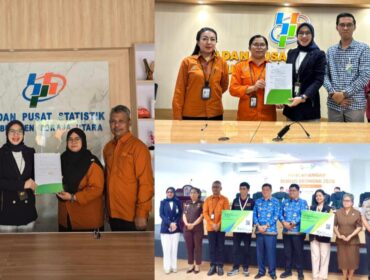Penandatanganan Kerjasama BPJS Ketenagakerjaan Toraja dengan Badan Pusat Statistik Tana Toraja dan Toraja Utara pada Rabu (17/6/2026). Foto: Istimewa