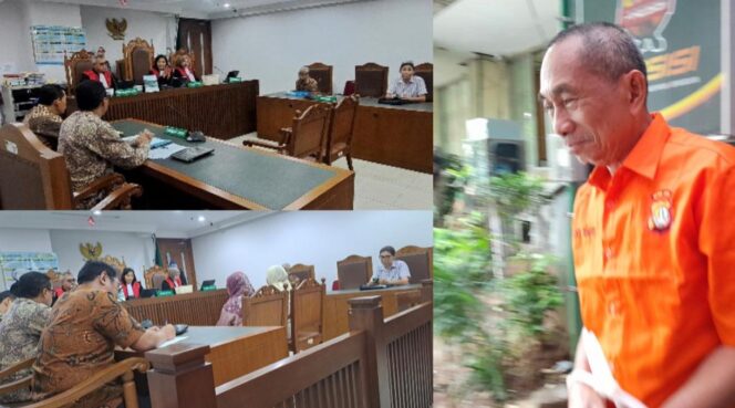 
					Prof Marthen Napang (kanan) Narapidana Kasus Penipuan dan Penggelapan kini digugat Perdata. Foto: Istimewa