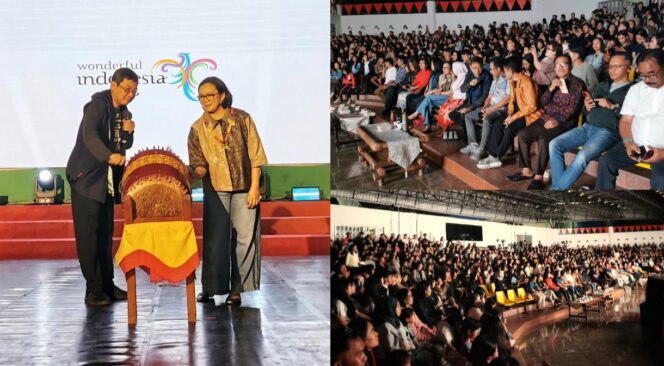 
					Malam Penutupan Toraya Ma'gellu 2026 di Art Center Alun-alun Kota Rantepao. Foto: Istimewa
