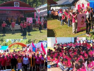 Suasana Pembukaan Jambore V Sekolah Minggu Gereja Toraja Klasis Kota Palopo. Foto: Istimewa