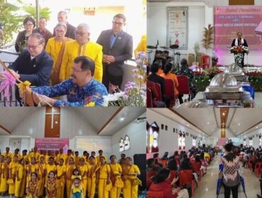 Penahbisan Gereja Beth-El Tabernakel (GBT) Jemaat Kristus Bangkit Rantebolu, Kamis (25/6/2026). Foto: Istimewa