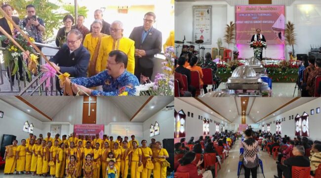 Penahbisan Gereja Beth-El Tabernakel (GBT) Jemaat Kristus Bangkit Rantebolu, Kamis (25/6/2026). Foto: Istimewa